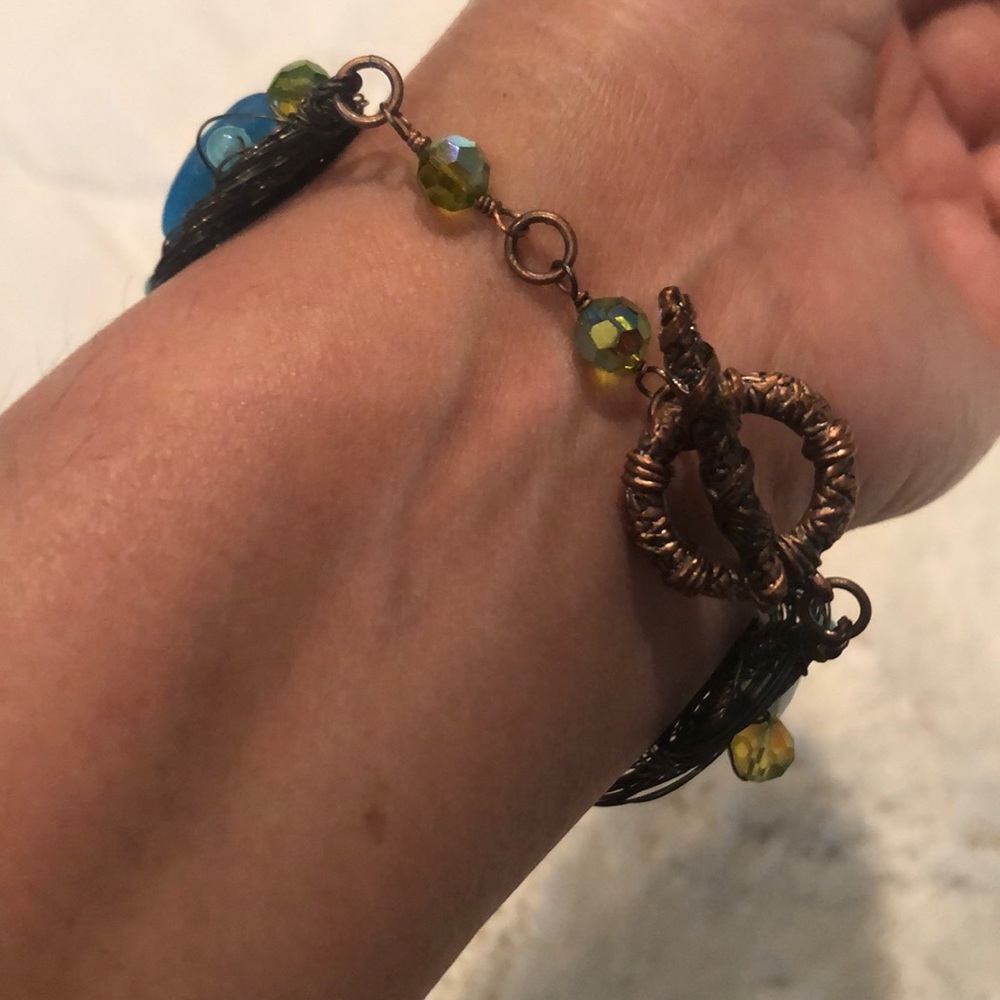 New Without Tag Bracelet With Different Stones - image 8